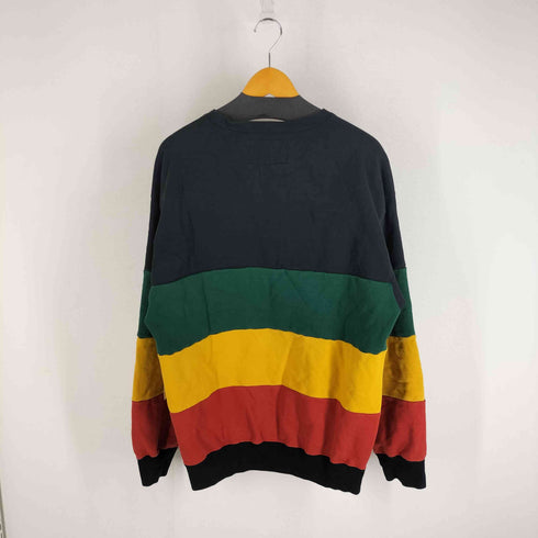 ワコマリア WACKO MARIA 24SS HEAVY WEIGHT CREW NECK SWEAT SHIRT ラスタカラー ヘビーウェイトスウェット メンズ JPN:XL