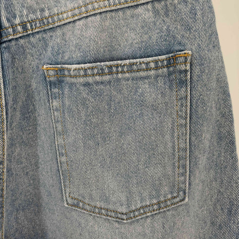 グレイル GRL サイドカッティングデニムパンツ レディース JPN:L