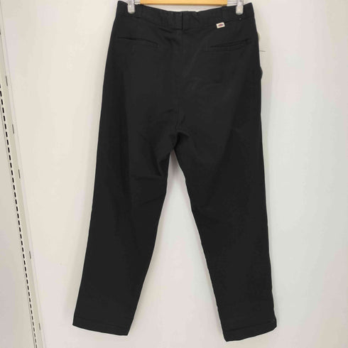 ディッキーズ Dickies 70S~80S チビタグ MADE IN USA 2タックワークパンツ ブラック メンズ 34/32