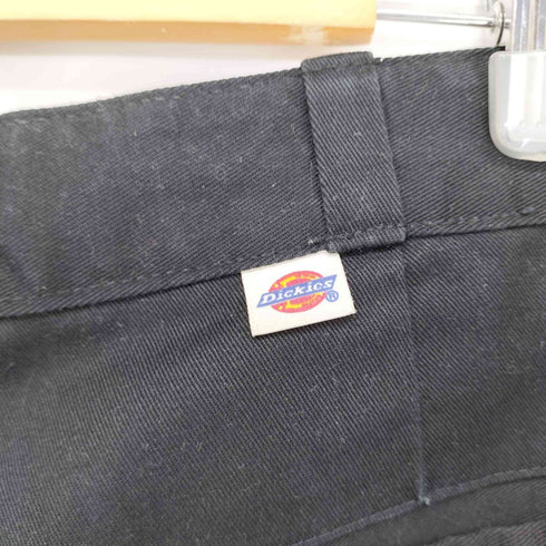 ディッキーズ Dickies 70S~80S チビタグ MADE IN USA 2タックワークパンツ ブラック メンズ 34/32