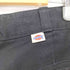 ディッキーズ Dickies 70S~80S チビタグ MADE IN USA 2タックワークパンツ ブラック メンズ 34/32