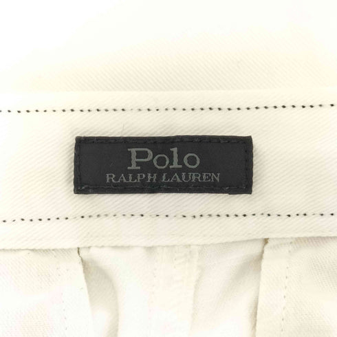ポロラルフローレン POLO RALPH LAUREN バックルデザインワイドパンツ レディース 27