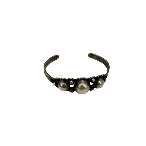 60s ナバホ スワスティカ スタンプワーク バングル sterling メンズ