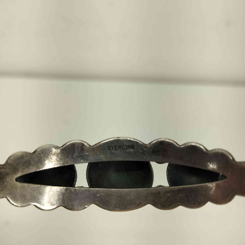 60s ナバホ スワスティカ スタンプワーク バングル sterling メンズ