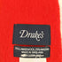 ドレイクス Drakes MADE IN ENGLAND ラムウールアンゴラ フリンジマフラー メンズ ONE SIZE