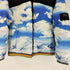NEW WAVE STREET CULTURE DESIGN BY INFLATION 雪山 雲 総柄 ダウンジャケット メンズ import:XL