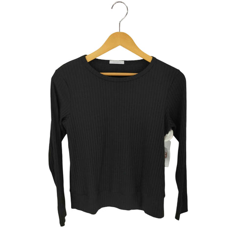 ダンスキン DANSKIN ZINNIARIB_L/S_CREW ジニアリブニットロングスリーブクルー レディース import:M