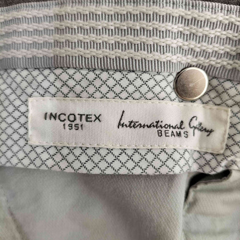 インコテックス INCOTEX SUPER100's ウールスラックスパンツ メンズ 44