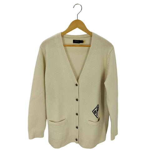 ポロラルフローレン POLO RALPH LAUREN ロゴウールカーディガン レディース import:L