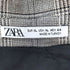 ザラ ZARA グレンチェックブルゾン メンズ JPN:XL