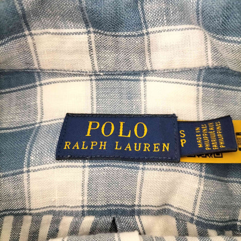 ポロラルフローレン POLO RALPH LAUREN フラッドリネンプルオーバーシャツ レディース SP