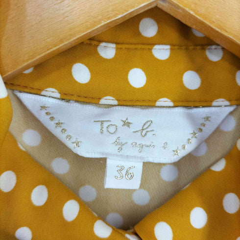 トゥービーバイアニエスベー To b. by agnes b. ドットフレアワンピース レディース JPN:36