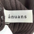 アニュアンス anuans アシメネックストレートニットワンピース レディース FREE