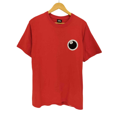 ステューシー Stussy メキシコ製 バックプリント 8ボール クルーネックTシャツ メンズ JPN:M