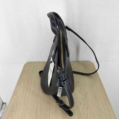 ザラ ZARA 2WAY サイドレースアップショルダーバッグ レディース