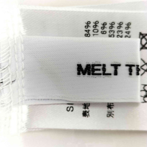 メルトザレディ Melt the lady バイカラー アームスリーブ キャミワンピース レディース FREE