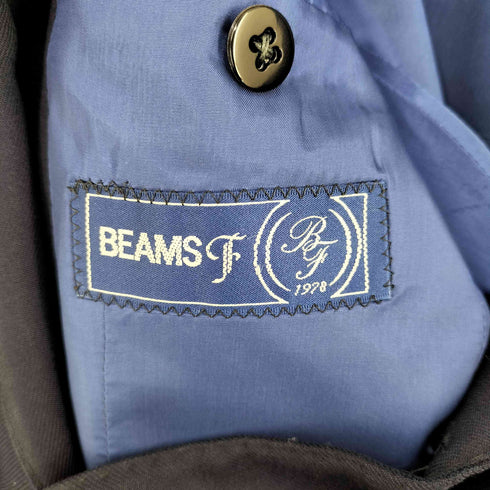 ビームスエフ BEAMS F 段返り 金ボタン 紺ブレ テーラードジャケット メンズ 93S