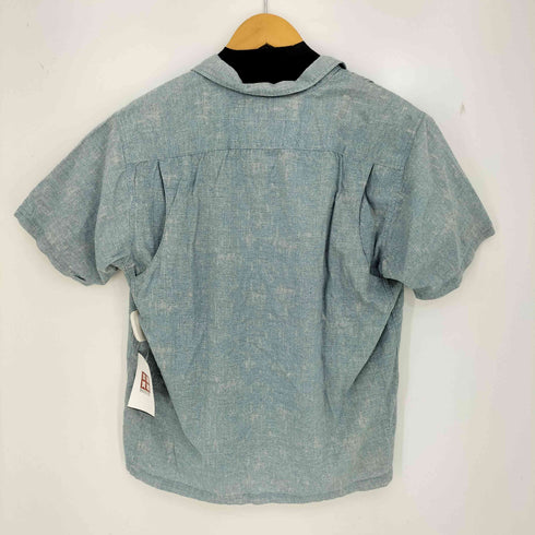 サノバチーズ SON OF THE CHEESE CAMBRIC SHIRTS オープンカラーシャツ メンズ