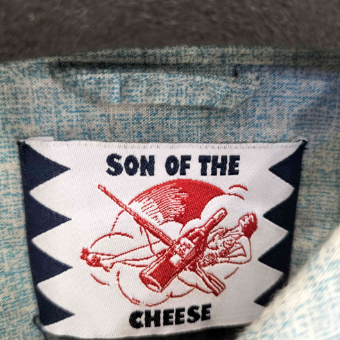 サノバチーズ SON OF THE CHEESE CAMBRIC SHIRTS オープンカラーシャツ メンズ