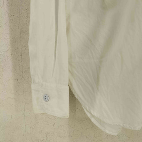 エンジニアードガーメンツ Engineered Garments アシンメトリーポケット 猫目ボタン コットンL/Sシャツ マチ付き メンズ JPN:S