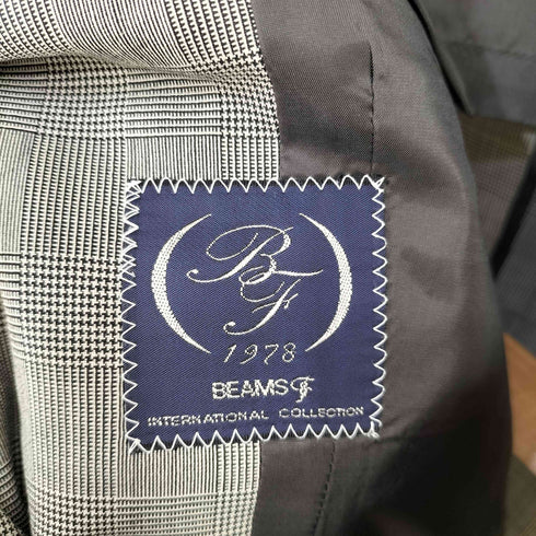 ビームスエフ BEAMS F グレンチェック 段返り セットアップ メンズ 93S/76
