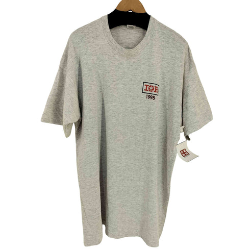 フルーツオブザルーム FRUIT OF THE LOOM 90s 1995年 MADE IN USA 両面プリント霜降りTシャツ WORKING TOGETHER TEAMWORK メンズ import:XXL