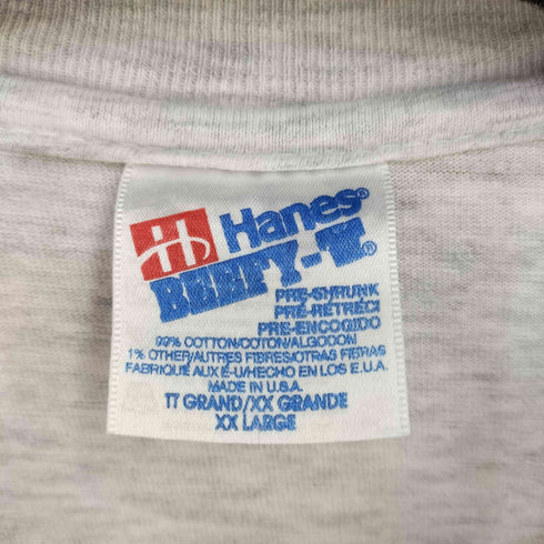 ヘインズ Hanes 90s 1994年 MADE IN USA フロントプリントTシャツ ELK RAPIDS メンズ import:XXL