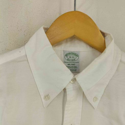 ブルックスブラザーズ BROOKS BROTHERS USA製 MILANO BDシャツ メンズ 16-33