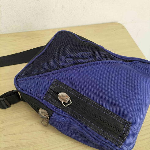 ディーゼル DIESEL 90S ロゴデザインメッシュショルダーバッグ メンズ
