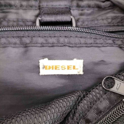 ディーゼル DIESEL 90S ロゴデザインメッシュショルダーバッグ メンズ