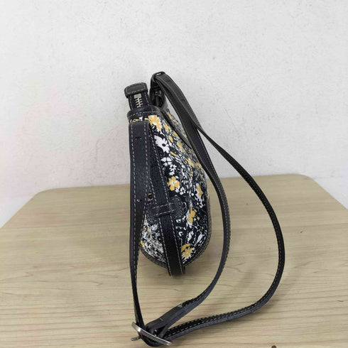 ポールスミス Paul Smith レザー×花 切替 2WAY ワンショルダーバッグ レディース
