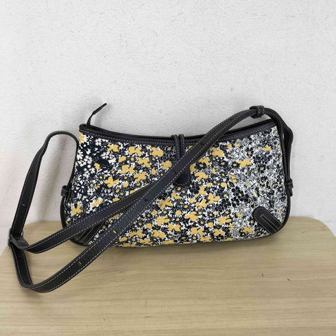 ポールスミス Paul Smith レザー×花 切替 2WAY ワンショルダーバッグ レディース