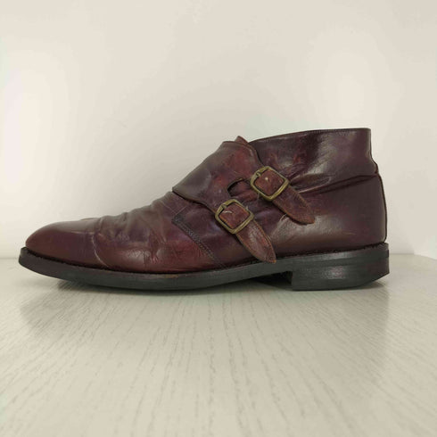 DUCAL Vibramソール ダブルモンクストラップ ブーツ メンズ 42