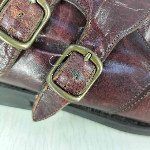 DUCAL Vibramソール ダブルモンクストラップ ブーツ メンズ 42