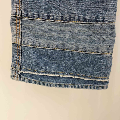 ヒステリックグラマー HYSTERIC GLAMOUR 00s Y2K ツギハギデニムパンツ ウミヘビ レディース