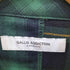ガリスアディクション GALLIS ADDICTION アシンメトリーチェックシャツ 裾カットオフ メンズ