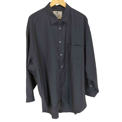 メゾンスペシャル MAISON SPECIAL Chambray Washable Wool Prime-Over Shirt Coat メンズ JPN:2
