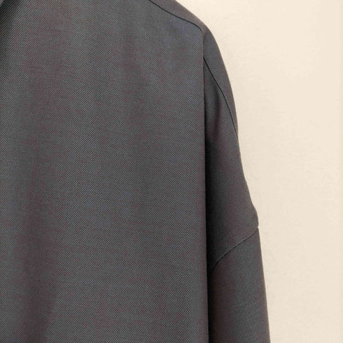 メゾンスペシャル MAISON SPECIAL Chambray Washable Wool Prime-Over Shirt Coat メンズ JPN:2