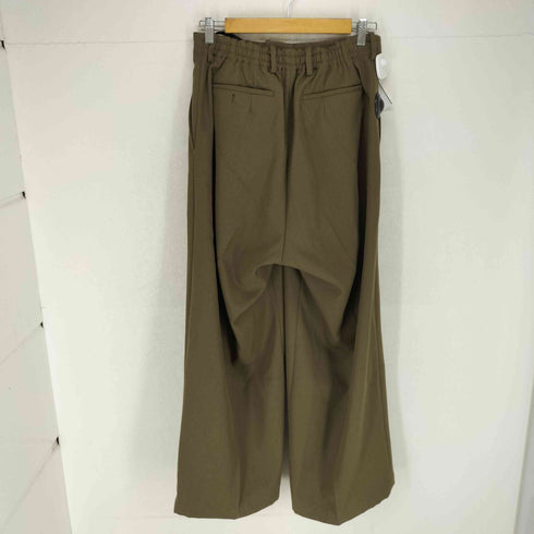 メゾンスペシャル MAISON SPECIAL 【Italian Dead Stock Fabric】Two-Tuck Wide Pants メンズ JPN:1