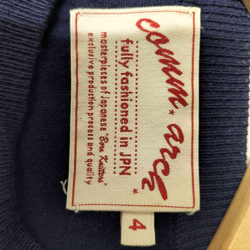 コムアーチ comm arch ポケット クルーネック L/S Tシャツ メンズ JPN:4