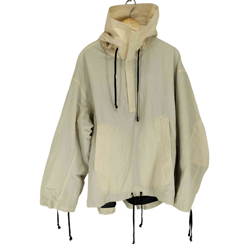 メゾンスペシャル MAISON SPECIAL Washed Nylon Prime-Over Anorak Hoodie メンズ JPN:2