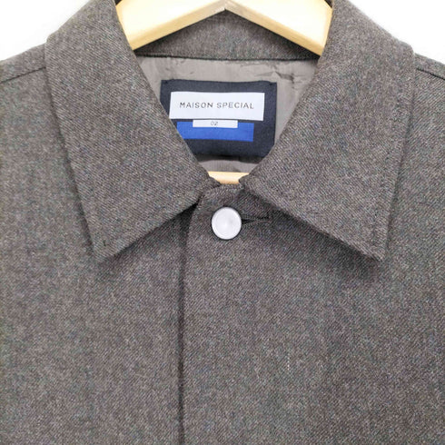 メゾンスペシャル MAISON SPECIAL 【Italian Dead Stock Fabric】Prime-Over 3rd Jacket メンズ JPN:2