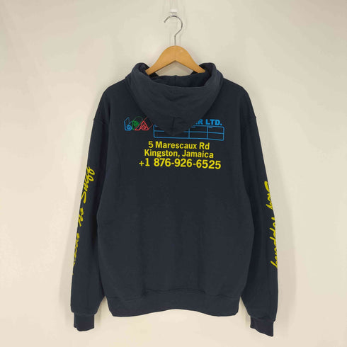 チャンピオン Champion ECO AUTHENTIC SANTINO HOODIE 両面プリント プルオーバー パーカー メンズ 2XL