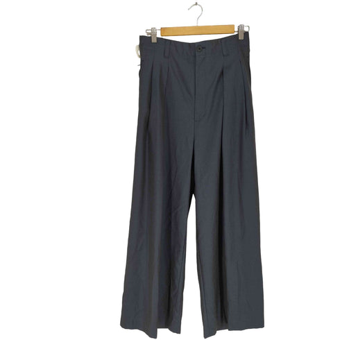 メゾンスペシャル MAISON SPECIAL 4 Colors Chambray Washable Wool Baggy Wide Pants メンズ JPN:2