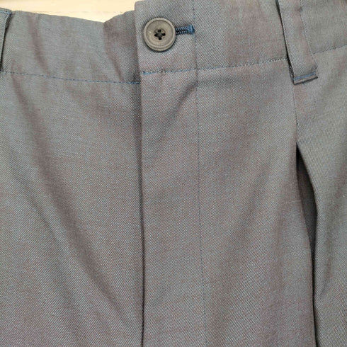 メゾンスペシャル MAISON SPECIAL 4 Colors Chambray Washable Wool Baggy Wide Pants メンズ JPN:2