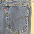 リーバイス Levis USA製 550 RELAXED FITボディ クロシェ 花 リメイクデニム メンズ JPN:S