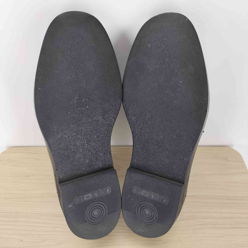 コムデギャルソンオムプリュス COMME des GARCONS HOMME PLUS 94AW オフビートユーモア 縮絨期 厚底 プラットフォーム レザーシューズ メンズ 25 1/2