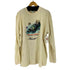 HAOMING フロントプリント L/S Tシャツ メンズ import:XL