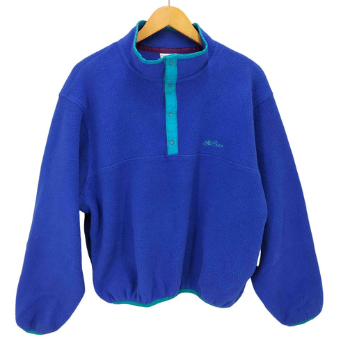 エルエルビーン L.L.Bean 80-90S ハーフスナップ プルオーバー フリース メンズ