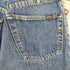 C17 CEDIXSEPT JEANS カットオフ ボタンフライ テーパードデニムパンツ レディース W30 T38